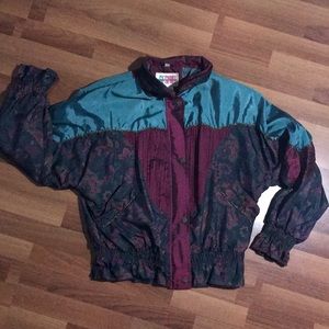 VINTAGE GF SPORT WINDBREAKER JACKET 1980/90s L